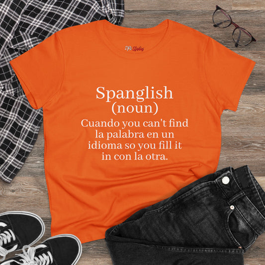 Spanglish Definition Funny Shirt