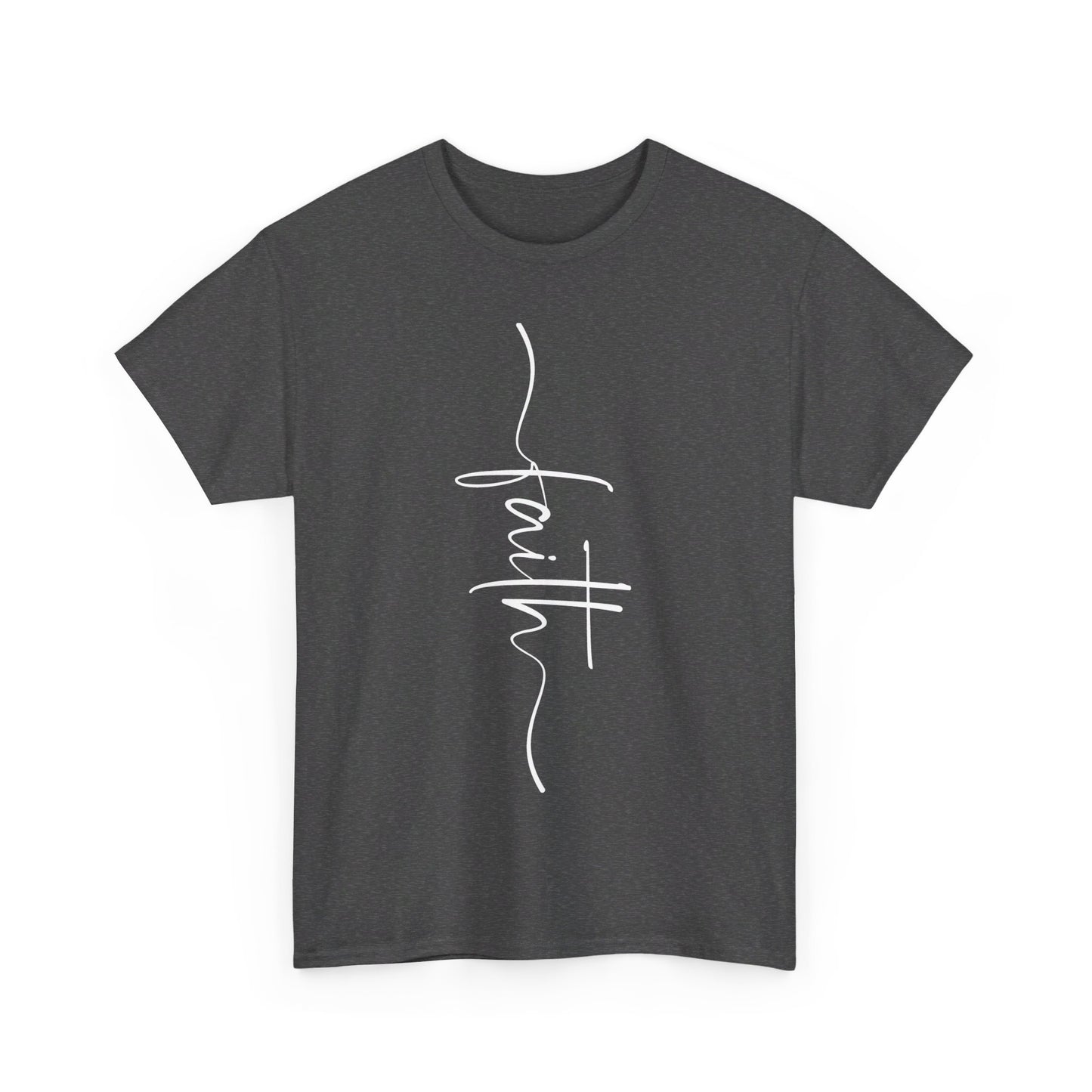 Faith Unisex Heavy Cotton Tee (Express Delivery available)