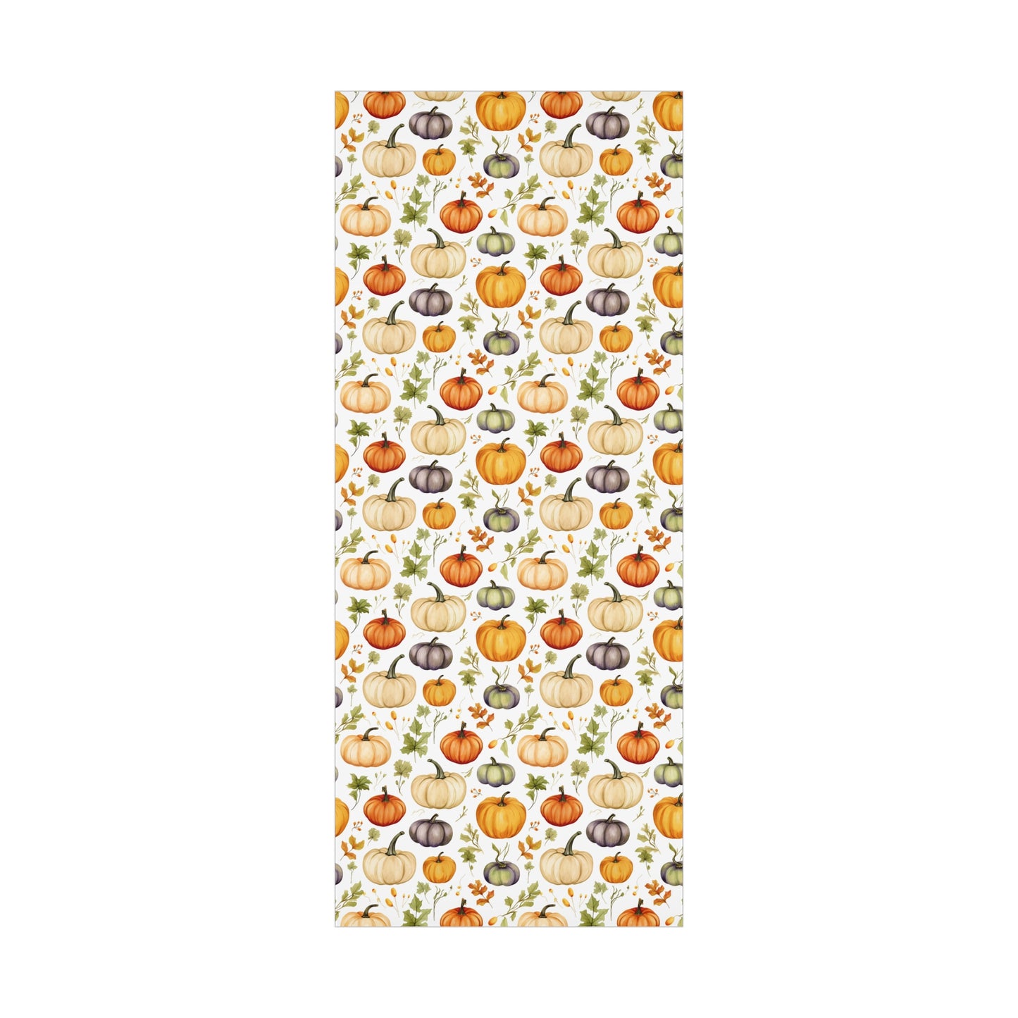 Fall Wrapping Paper Multi-Colored Pumpkins Gift Wrap Papers