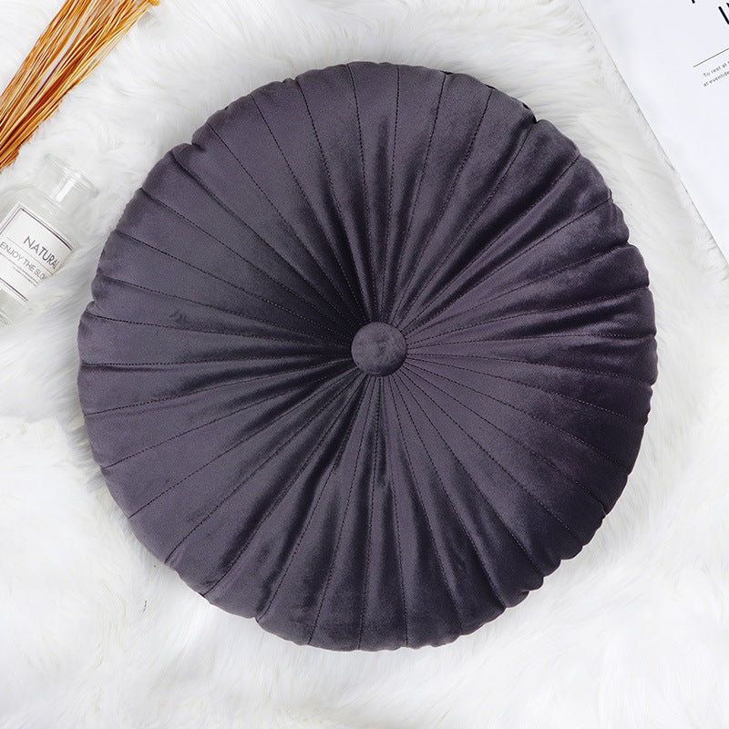 Dutch Velvet Throw Pillow Bay Window Cushion Pillow Custom Round Tatami Cushion