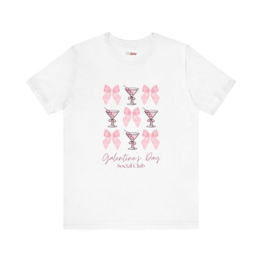 Coquette Galentine’s Day Bella Canvas Crew Neck Shirt