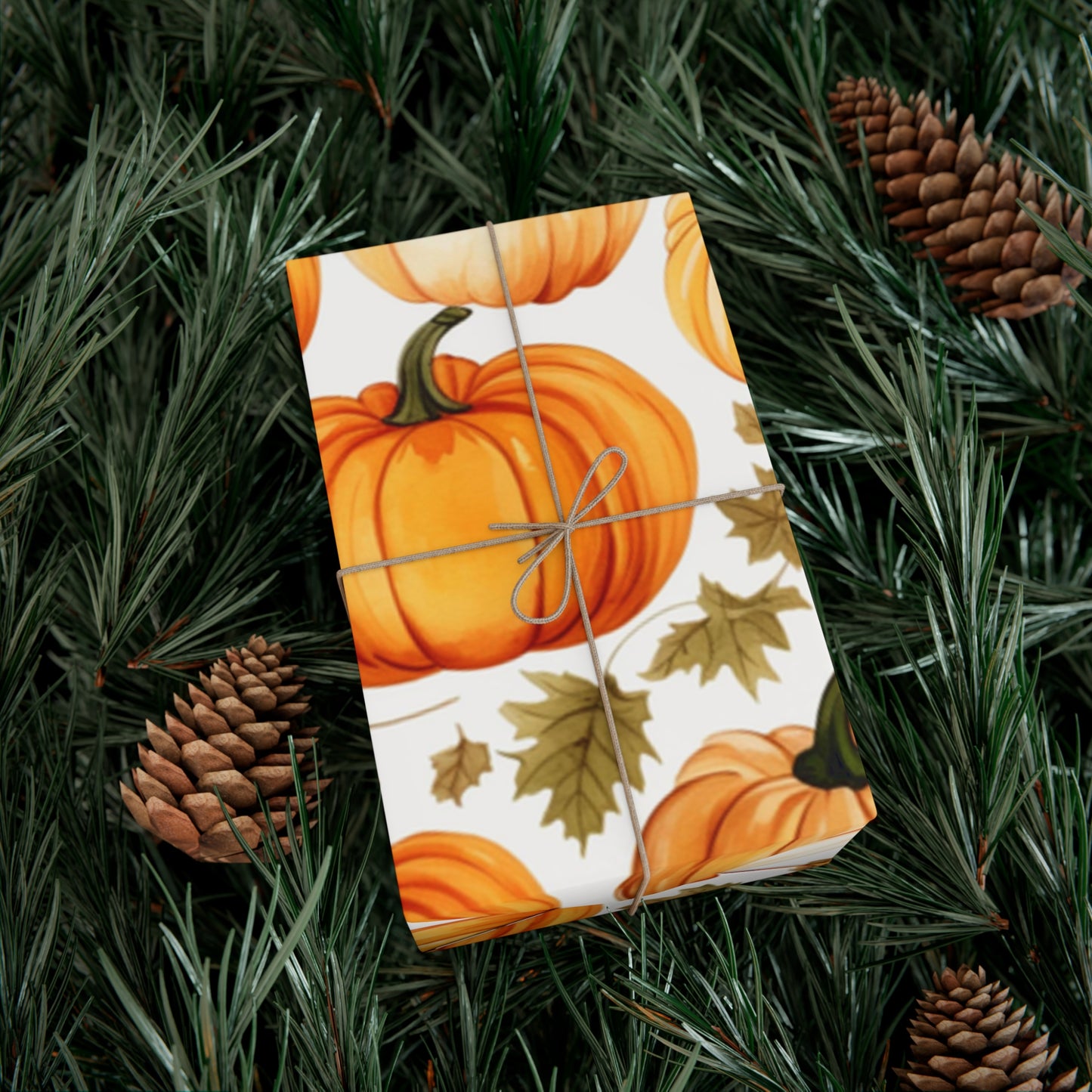 Fall Wrapping Paper Pumpkin Gift Wrap Papers