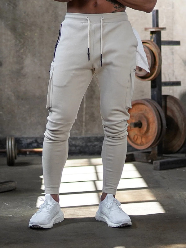 Men's Casual Overalls Outdoor Casual Pants Running Training Pants