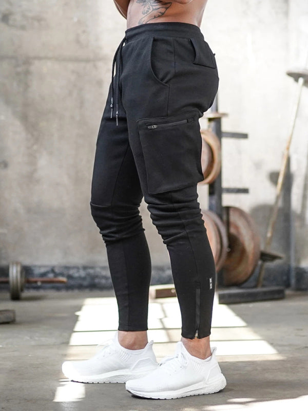 Men's Casual Overalls Outdoor Casual Pants Running Training Pants