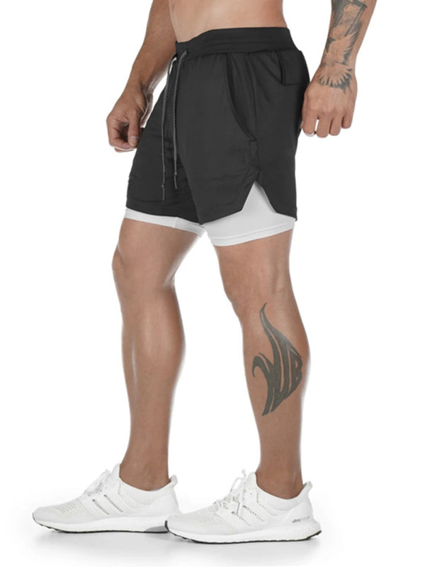 Men's athleisure two-piece shorts